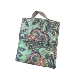 Vera Bradley Lunch Bunch bag in the "Fan Flowers"
